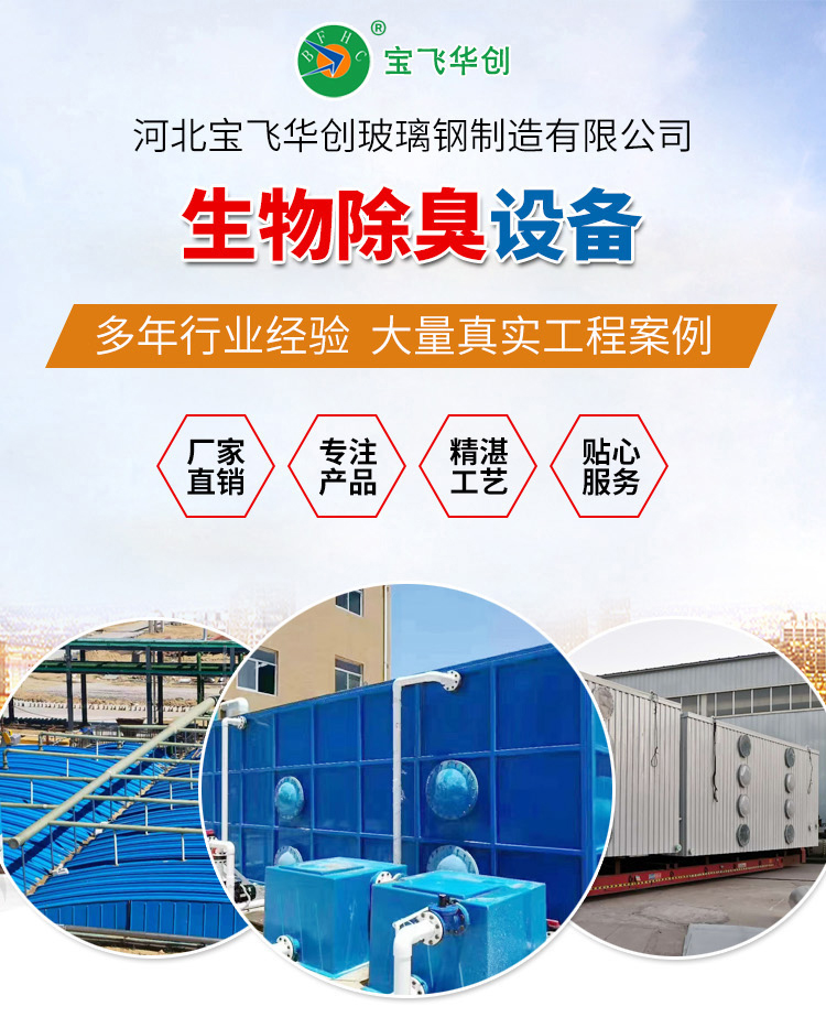 生物濾池除臭裝置 生物濾池除臭裝置