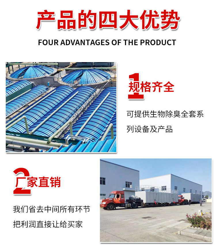 生物濾池除臭裝置 生物濾池除臭裝置